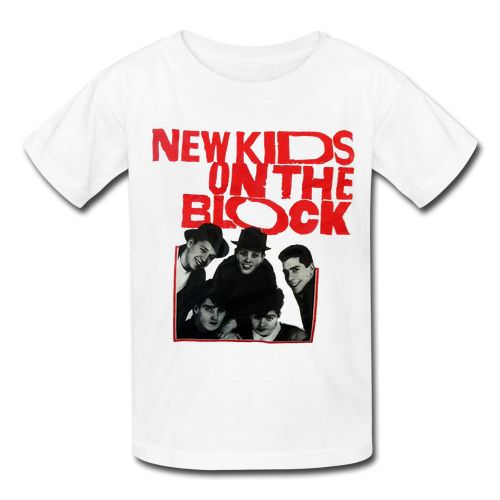 New Kids on The Block Custom Gildan Cotton Youth T-shirt