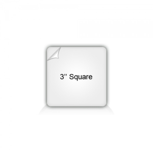 3" Square Sticker